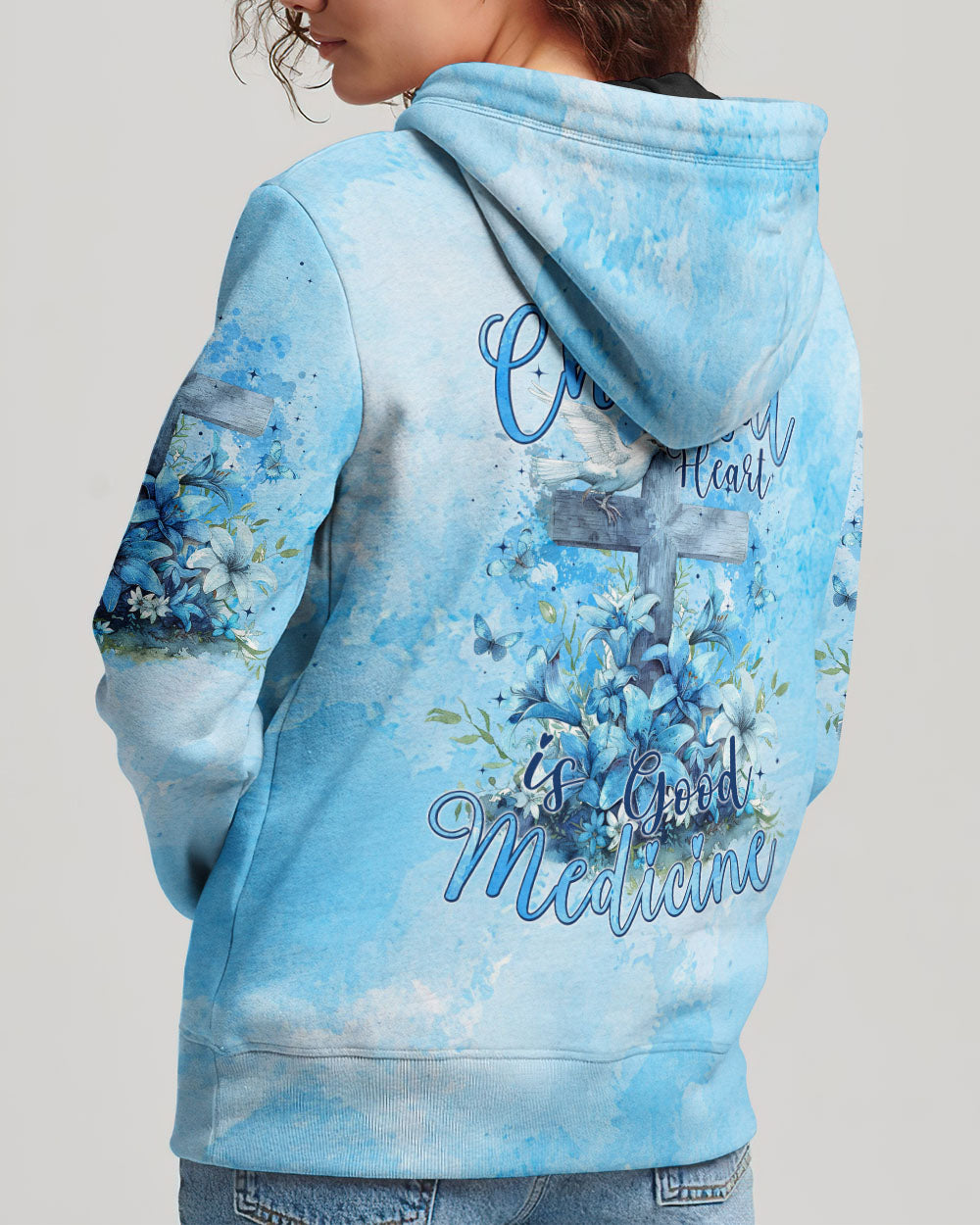 A Cheerful Heart Is Good Medicine Women's All Over Print Shirt - Tytm2803243