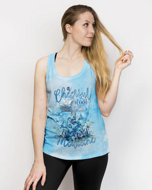A Cheerful Heart Is Good Medicine Women's All Over Print Shirt - Tytm2803243