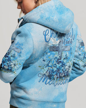 A Cheerful Heart Is Good Medicine Women's All Over Print Shirt - Tytm2803243