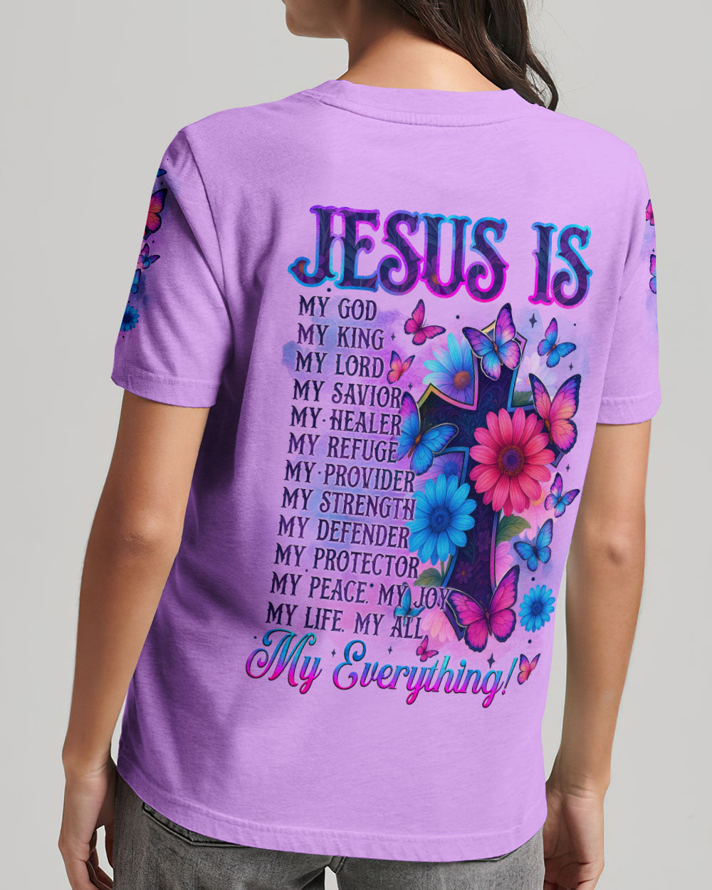 Jesus Is My Everything Women's All Over Print Shirt - Tytm2905251