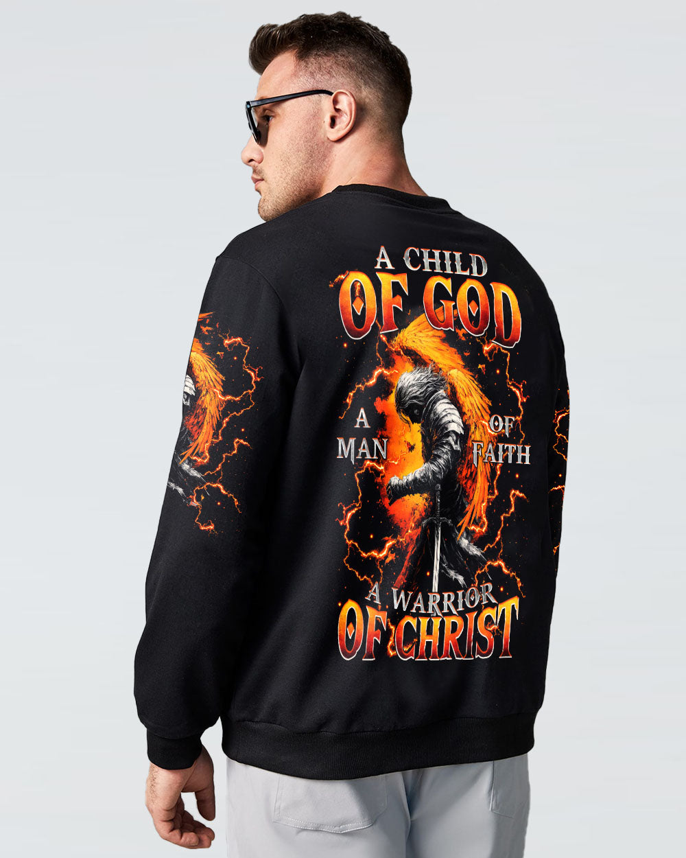 A Warrior Of Christ Men's All Over Print Shirt - Tytm3103254