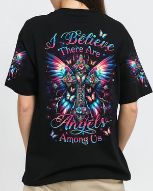 I Believe There Are Angels Among Us Women's All Over Print Shirt - Yhlt1512234