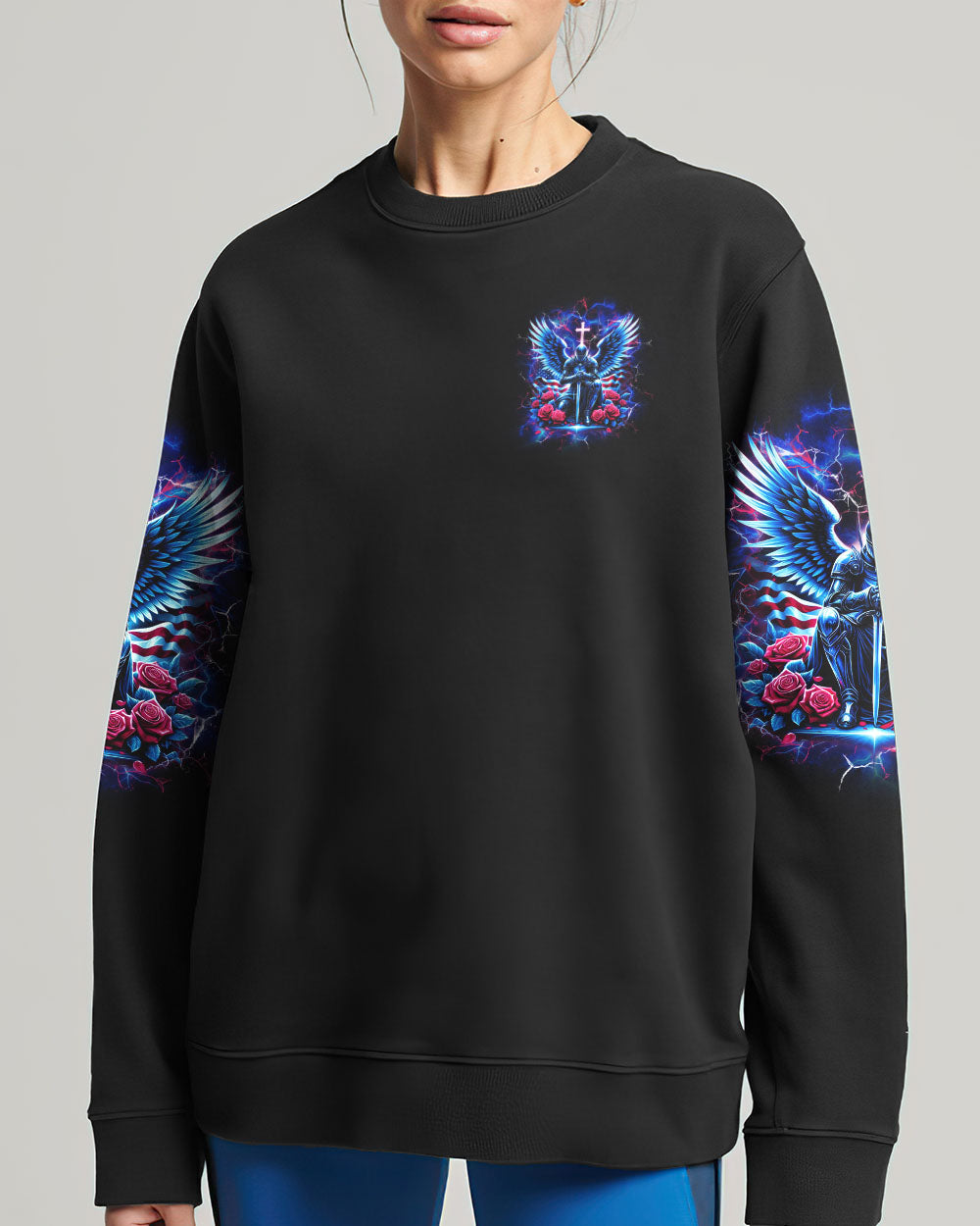She Who Kneels Before God Women's All Over Print Shirt - Yhdu0111242