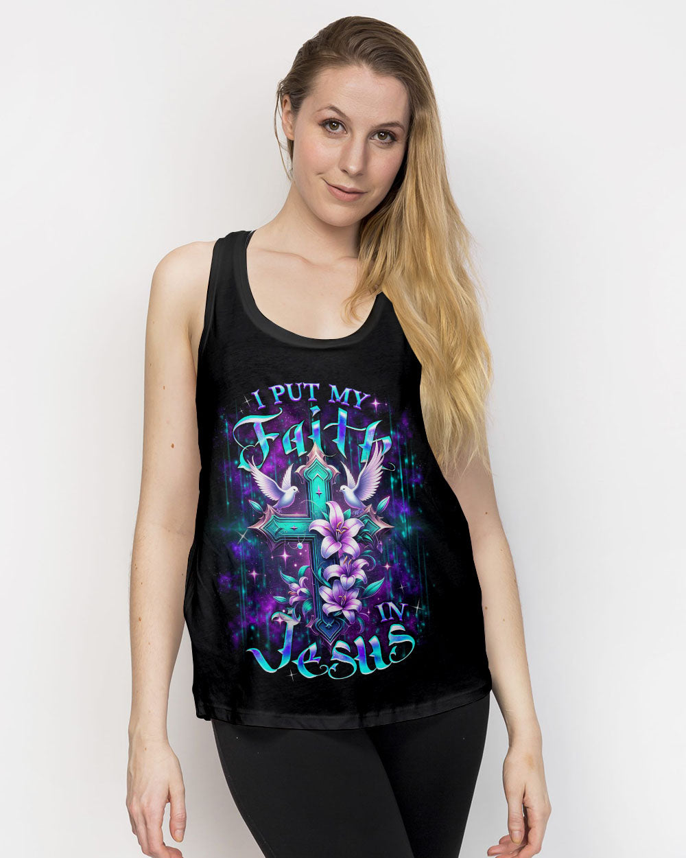 I Put My Faith In Jesus Women's All Over Print Shirt - Yhdu0210243