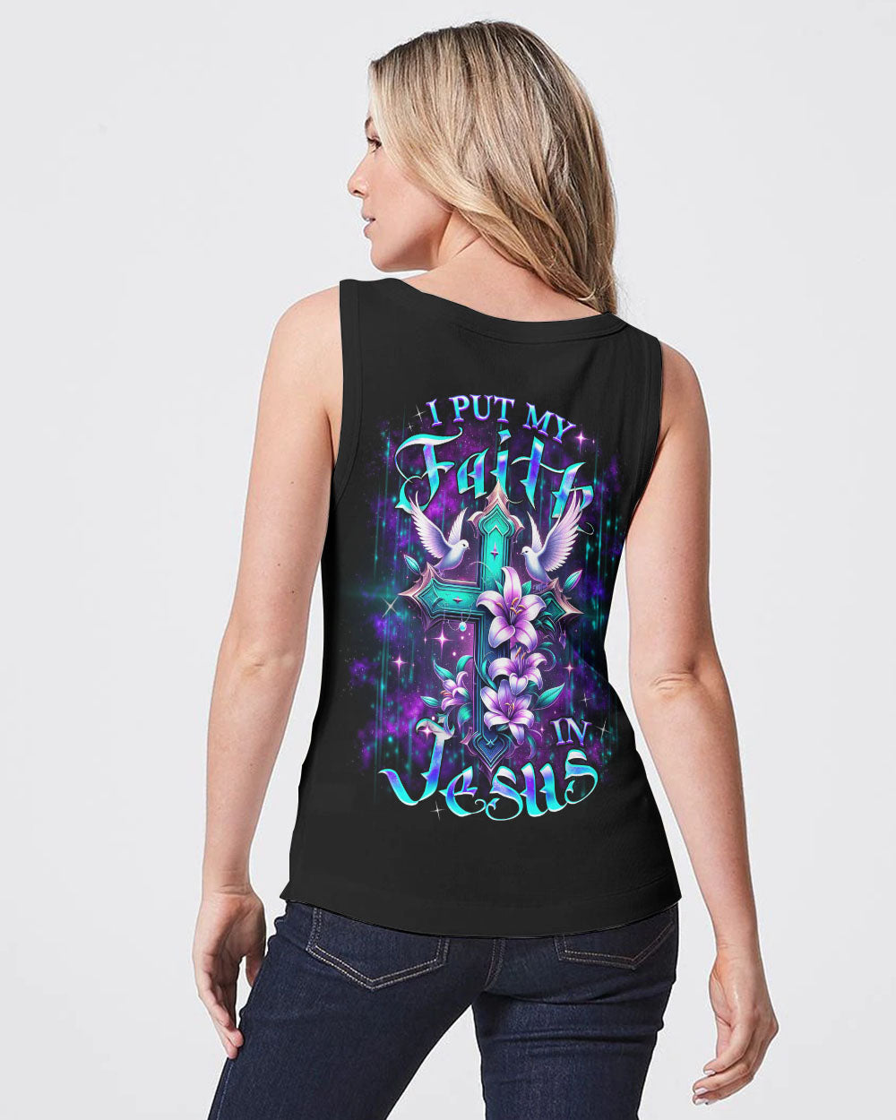 I Put My Faith In Jesus Women's All Over Print Shirt - Yhdu0210243
