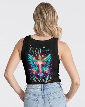 God Is My Strength Women's All Over Print Shirt - Yhdu0301243
