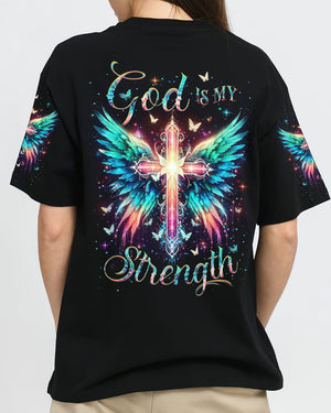 God Is My Strength Women's All Over Print Shirt - Yhdu0301243