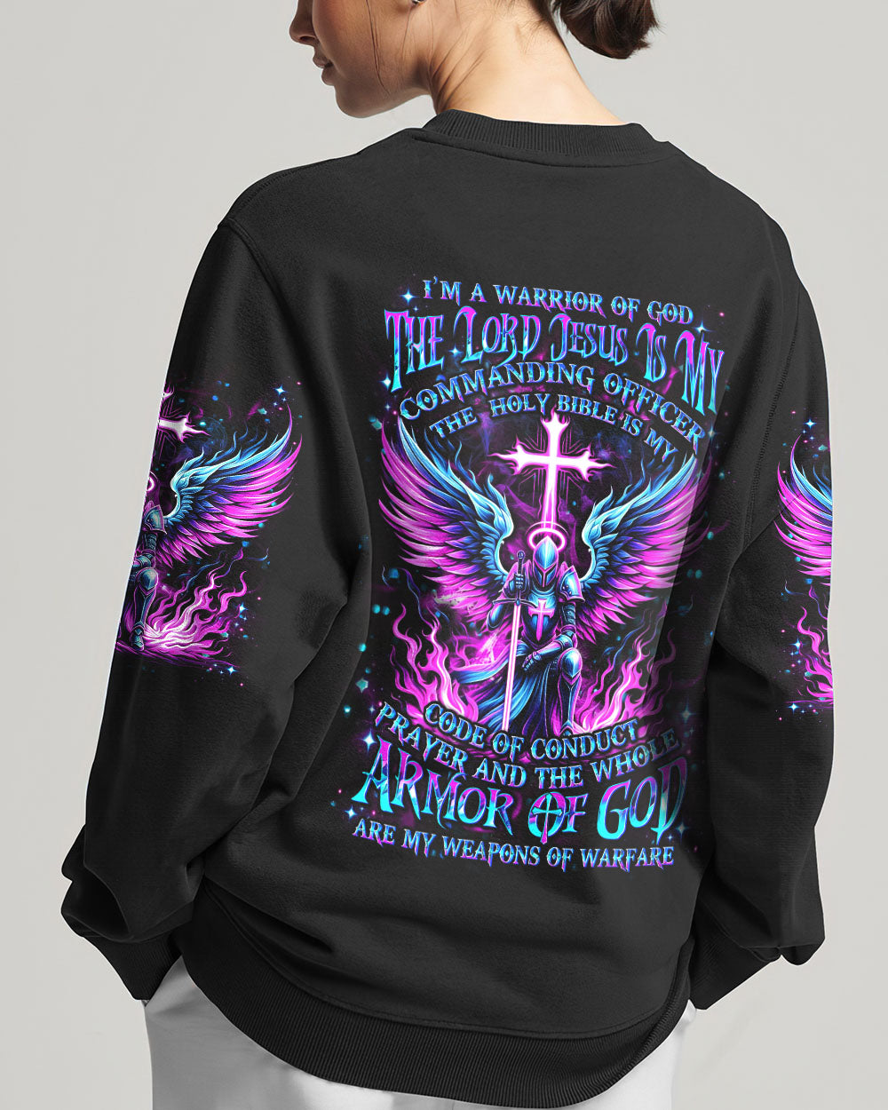 I'm A Warrior Of God Women's All Over Print Shirt - Yhdu0306243