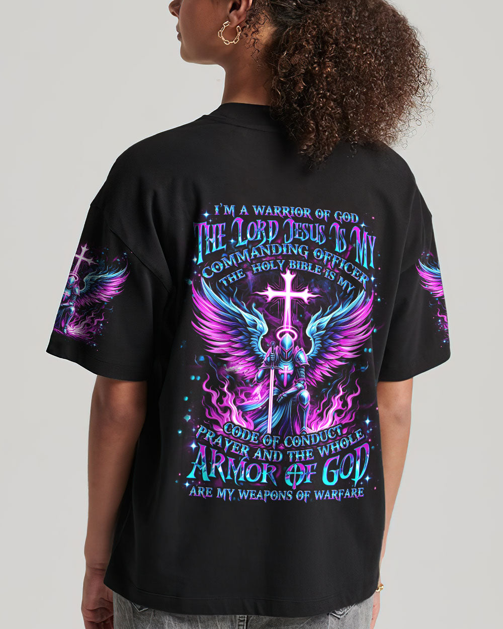 I'm A Warrior Of God Women's All Over Print Shirt - Yhdu0306243