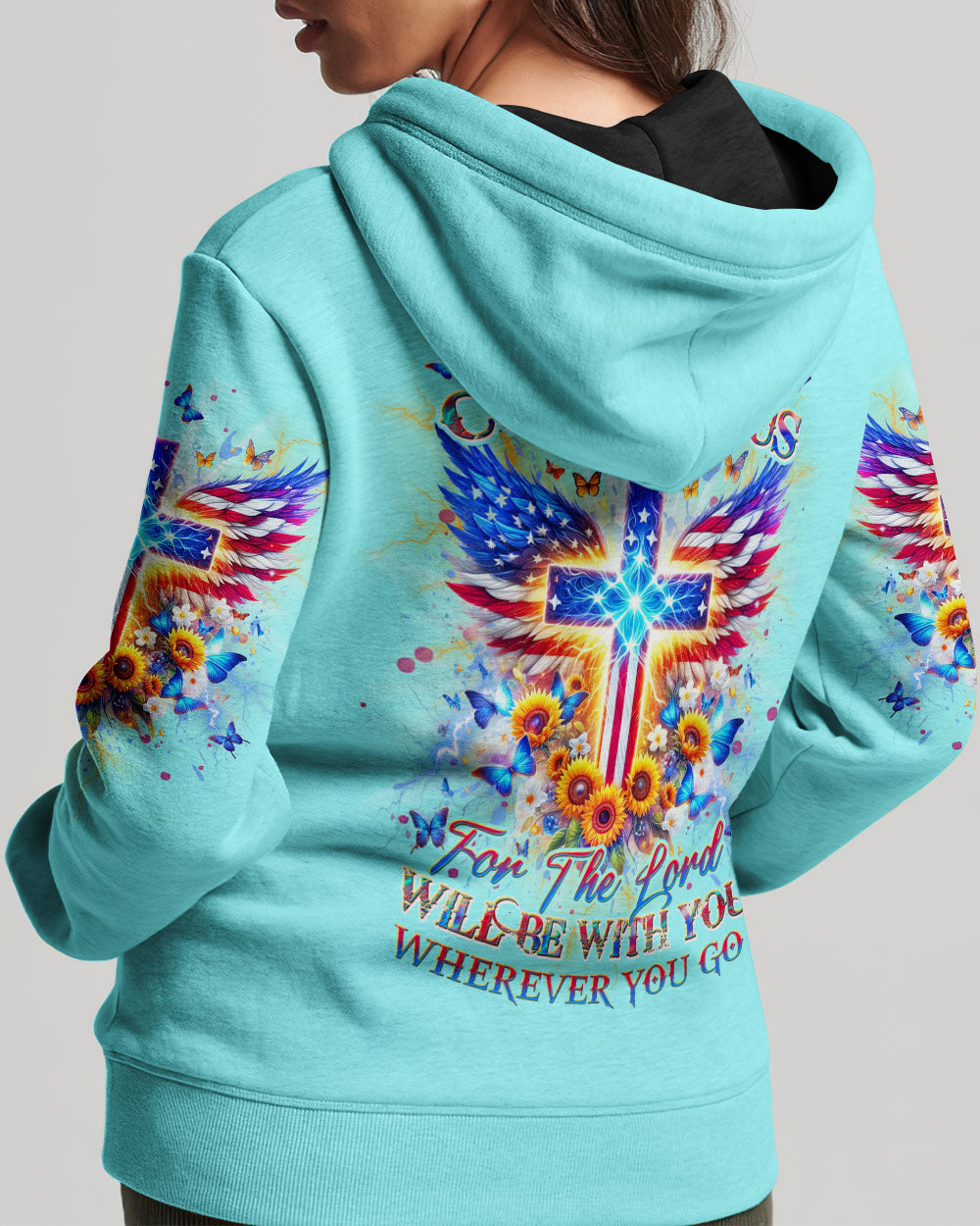 Be Strong And Courageous Women's All Over Print Shirt - Yhdu0401242