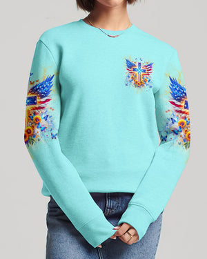 Be Strong And Courageous Women's All Over Print Shirt - Yhdu0401242