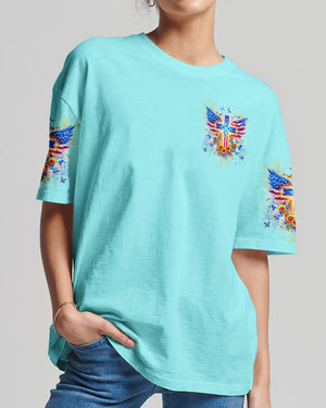 Be Strong And Courageous Women's All Over Print Shirt - Yhdu0401242