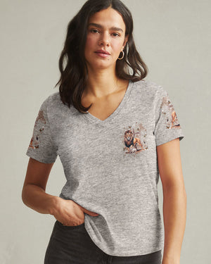 Stand With The Lion Rest In The Lamb Women's All Over Print Shirt - Yhdu0403253