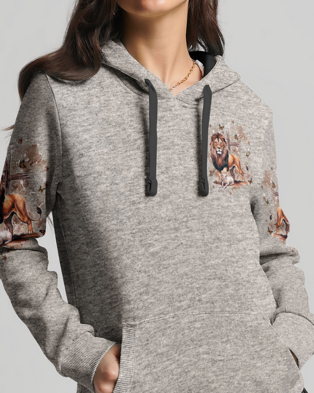 Stand With The Lion Rest In The Lamb Women's All Over Print Shirt - Yhdu0403253