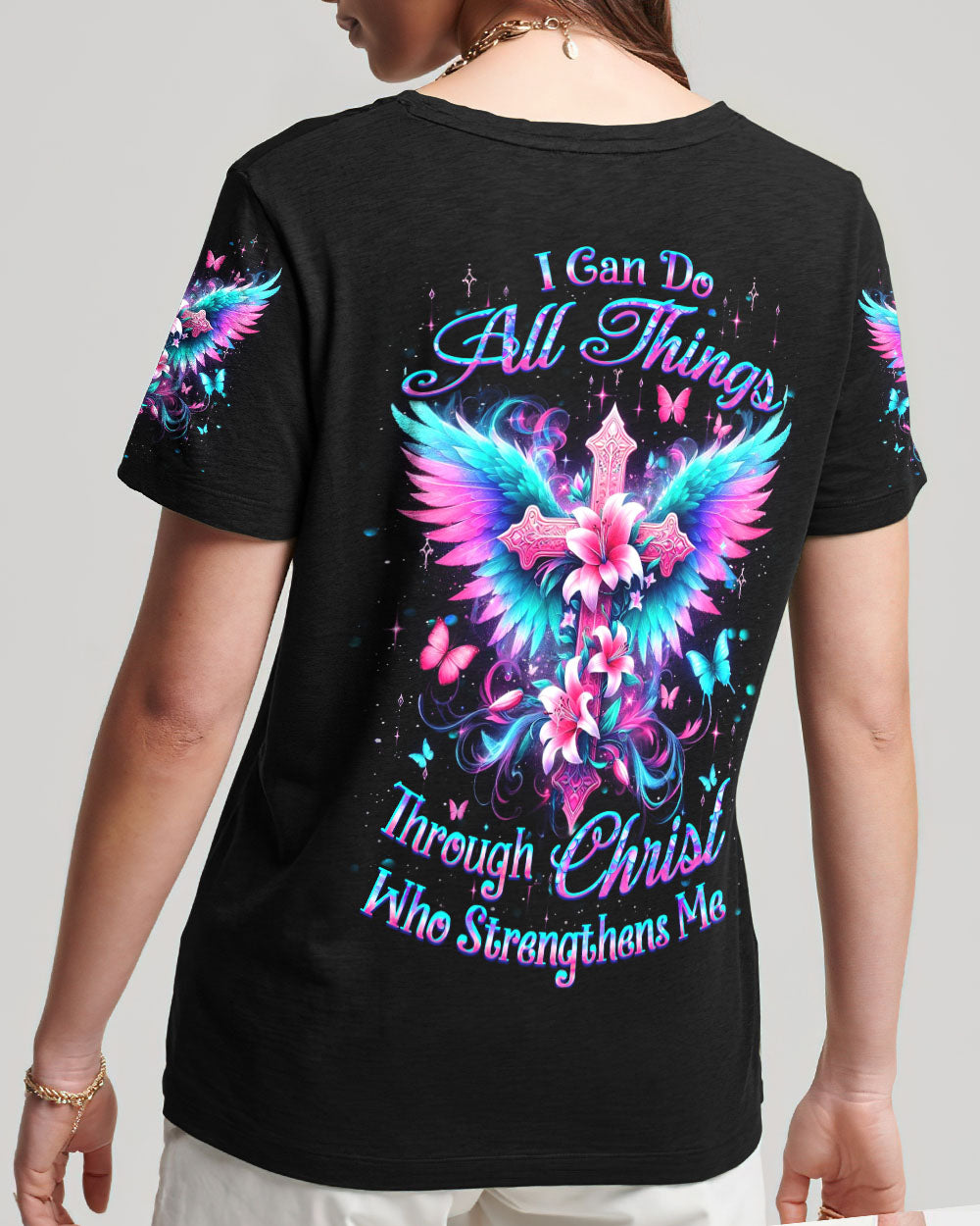 I Can Do All Things Women's All Over Print Shirt - Yhdu0404244