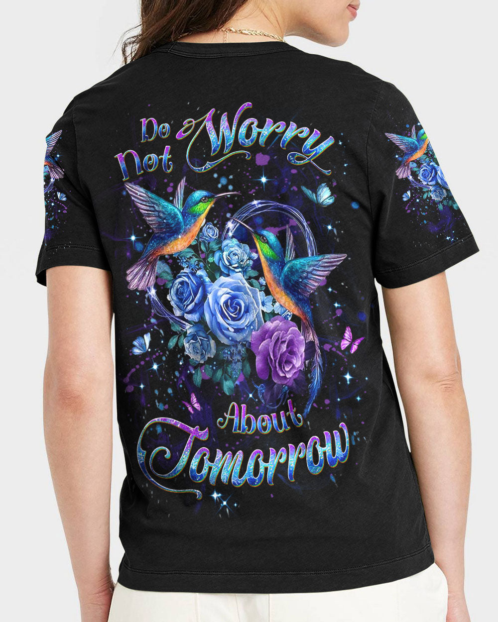 Do Not Worry About Tomorrow Women's All Over Print Shirt - Yhdu0410241