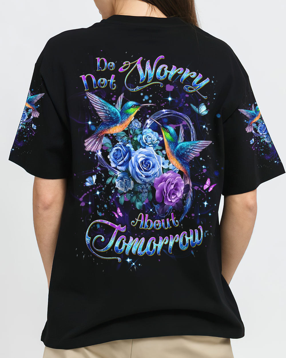 Do Not Worry About Tomorrow Women's All Over Print Shirt - Yhdu0410241