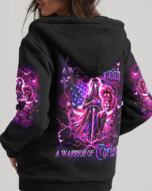 A Child Of God A Woman Of Faith Women's All Over Print Shirt - Yhdu0412242