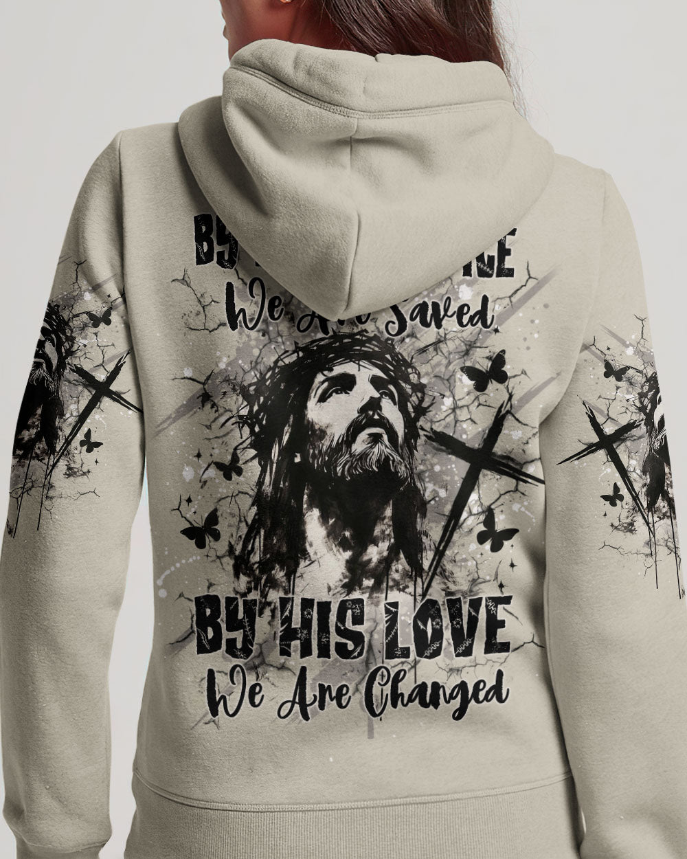 By His Sacrifice We Are Saved Women's All Over Print Shirt - Yhdu0502254