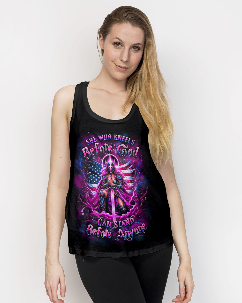 She Who Kneels Before God Women's All Over Print Shirt - Yhdu0512242