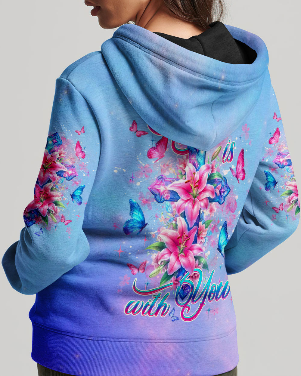 God Is With You Women's All Over Print Shirt - Yhdu0601253