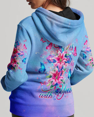 God Is With You Women's All Over Print Shirt - Yhdu0601253