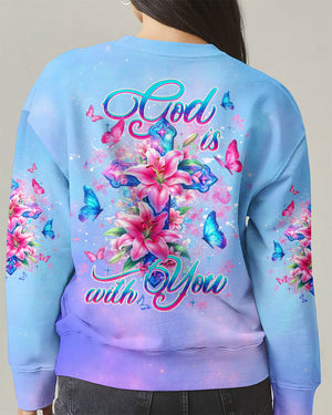 God Is With You Women's All Over Print Shirt - Yhdu0601253
