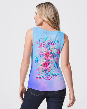 God Is With You Women's All Over Print Shirt - Yhdu0601253