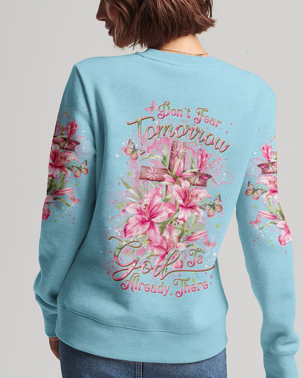 Don't Fear Tomorrow God Is Already There Women's All Over Print Shirt - Yhdu0603244
