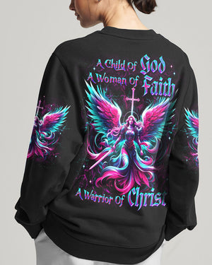 A Child Of God A Woman Of Faith Women's All Over Print Shirt - Yhdu0611243
