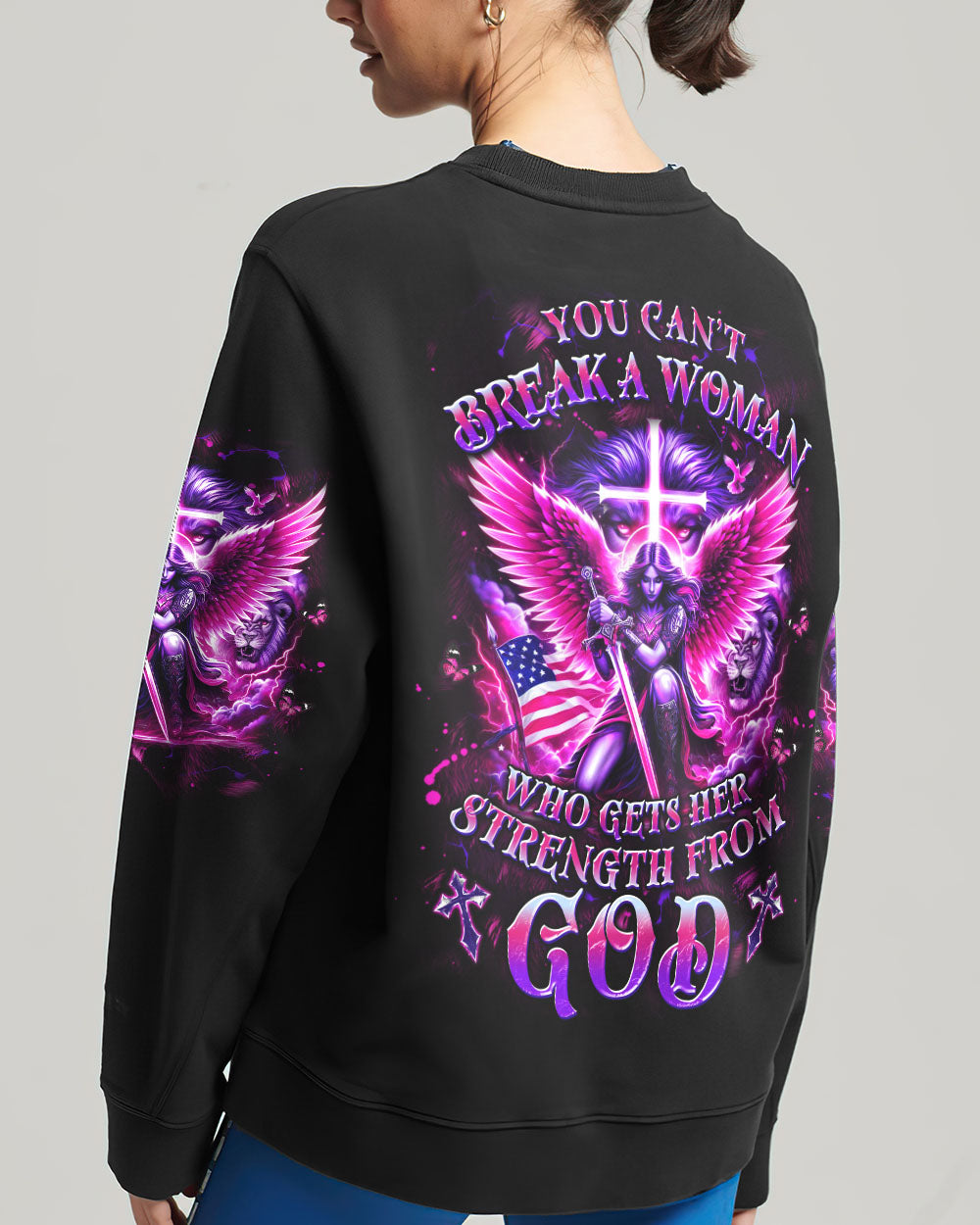 You Can't Break A Woman Women's All Over Print Shirt - Yhdu0612241