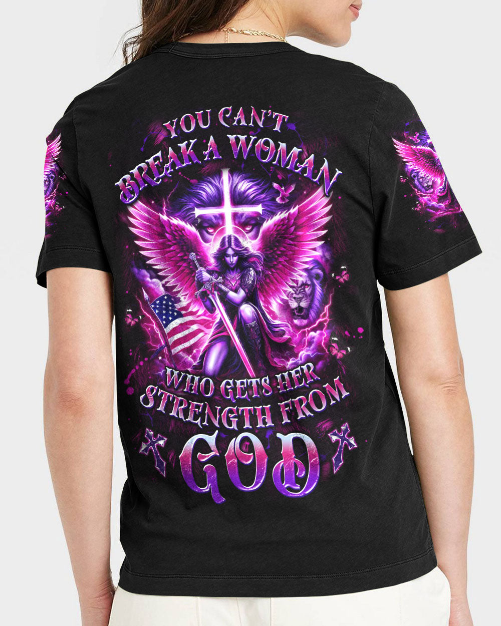 You Can't Break A Woman Women's All Over Print Shirt - Yhdu0612241