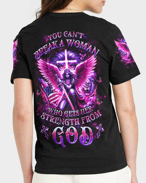 You Can't Break A Woman Women's All Over Print Shirt - Yhdu0612241