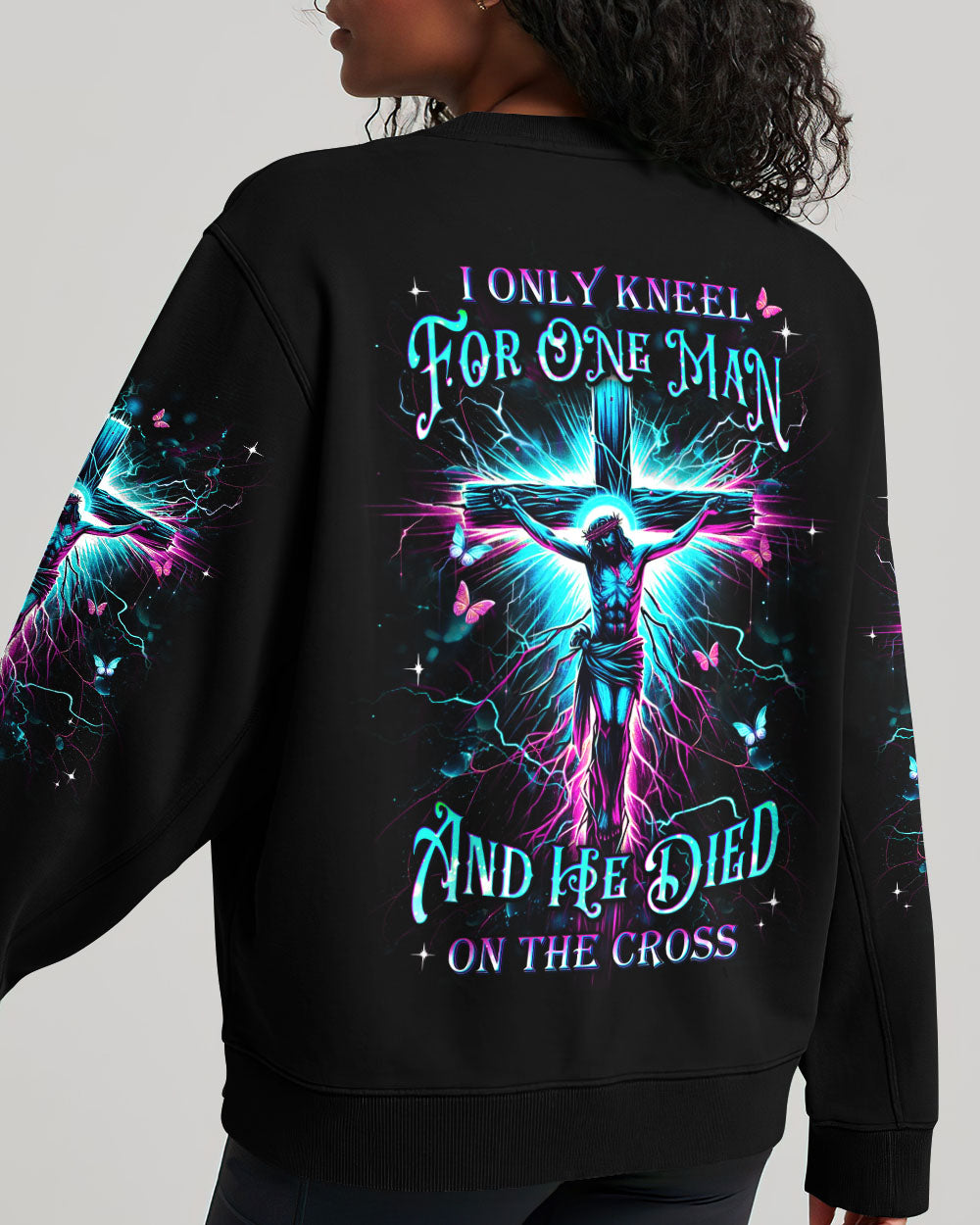 I Only Kneel For One Man Women's All Over Print Shirt - Yhdu0904244