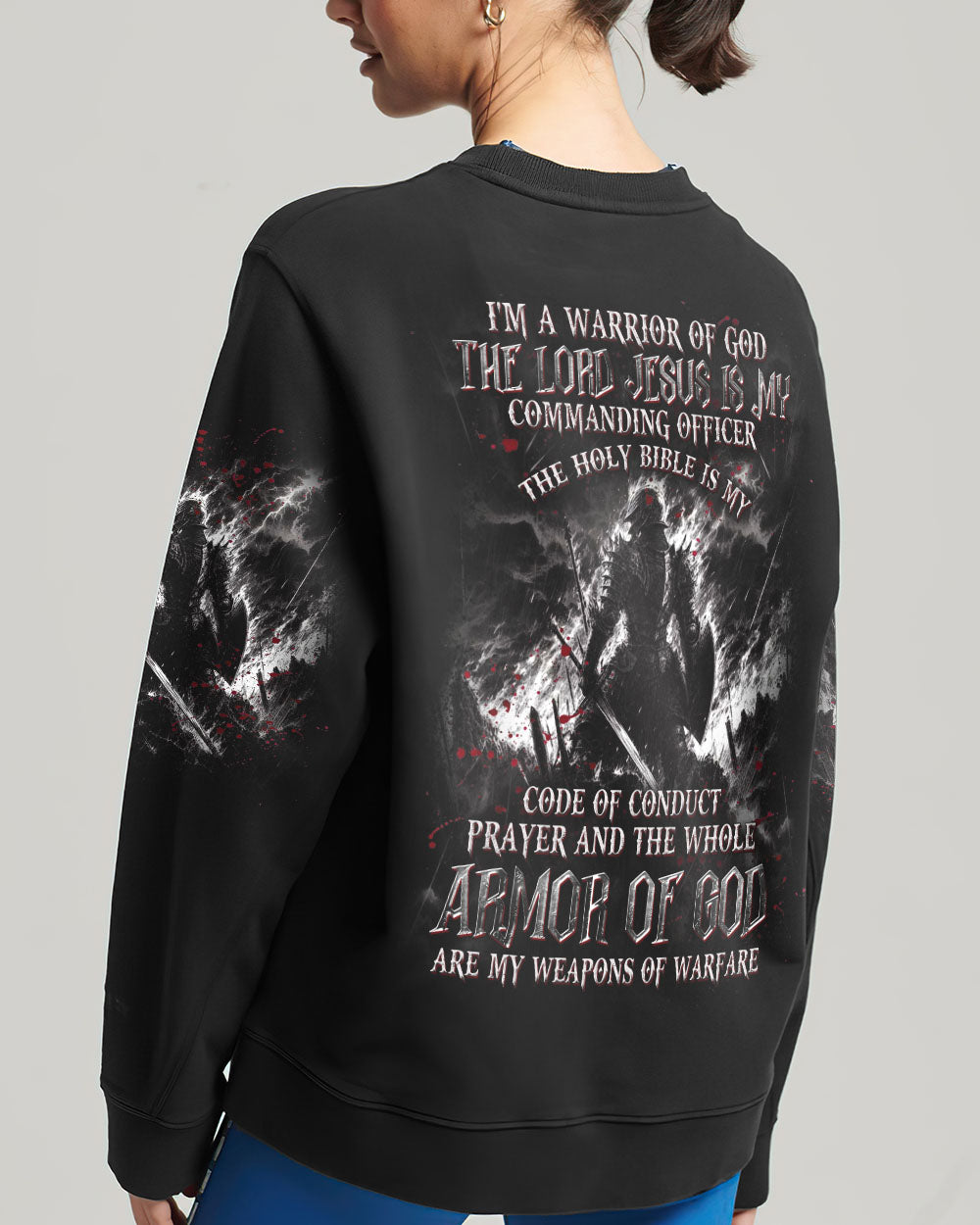 I'm A Warrior Of God Women's All Over Print Shirt - Yhdu0912241