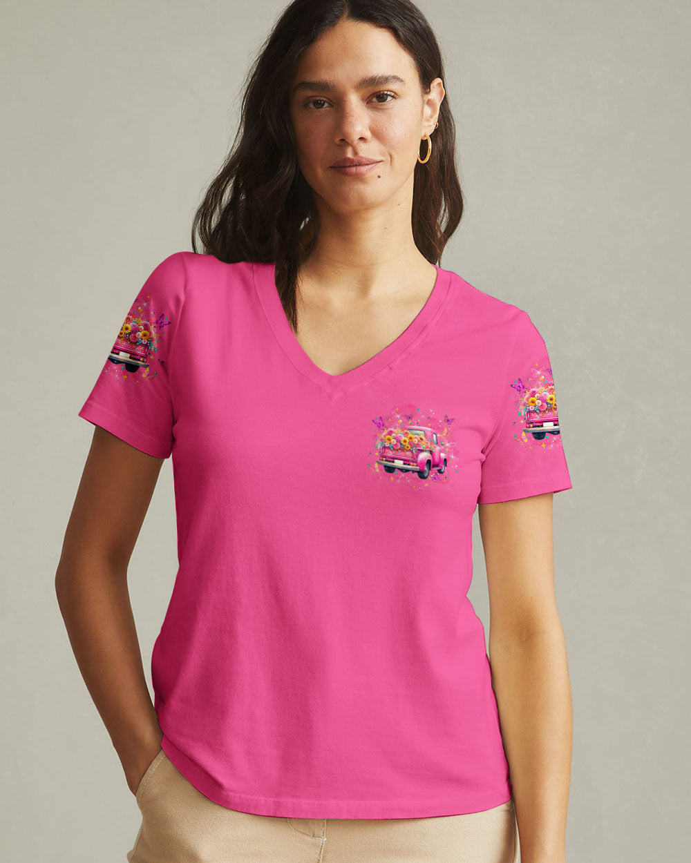 Jesus Take The Wheel Women's All Over Print Shirt - Yhdu1102253