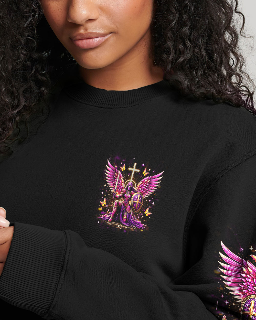 A Child Of God A Woman Of Faith Women's All Over Print Shirt - Yhdu1103253
