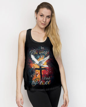 In His Wings I Find Peace Women's All Over Print Shirt - Yhdu1202253