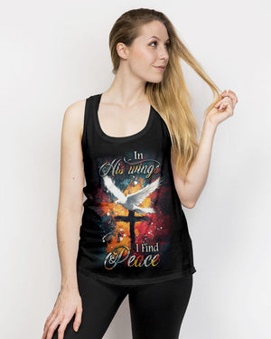 In His Wings I Find Peace Women's All Over Print Shirt - Yhdu1202253