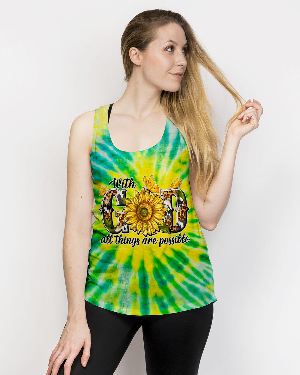 With God All Things Are Possible Women's All Over Print Shirt - Yhdu1206241