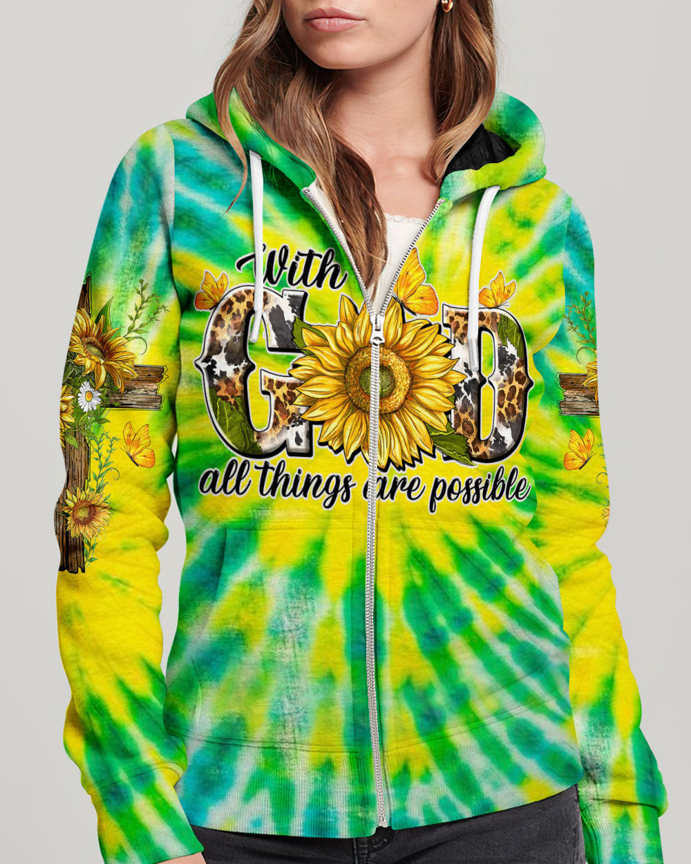 With God All Things Are Possible Women's All Over Print Shirt - Yhdu1206241