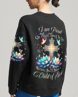 I Am Proud Of Being Child Of God Women's All Over Print Shirt - Yhdu1212233