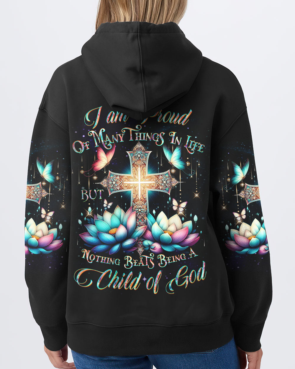I Am Proud Of Being Child Of God Women's All Over Print Shirt - Yhdu1212233