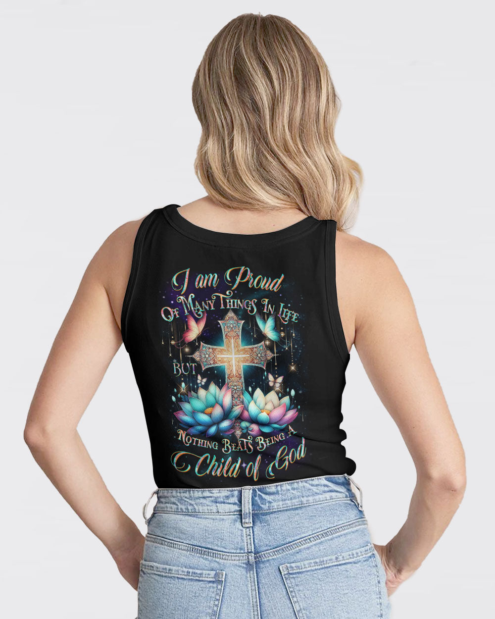I Am Proud Of Being Child Of God Women's All Over Print Shirt - Yhdu1212233