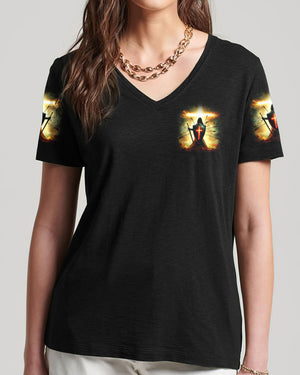 With God As My Strength Women's All Over Print Shirt - Yhdu1302253