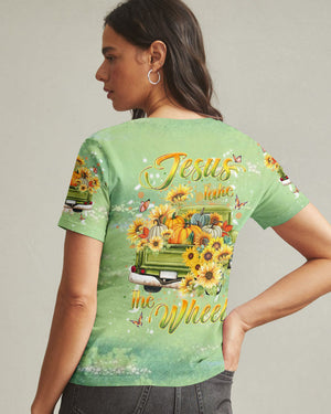Jesus Take The Wheel Women's All Over Print Shirt - Yhdu1309243