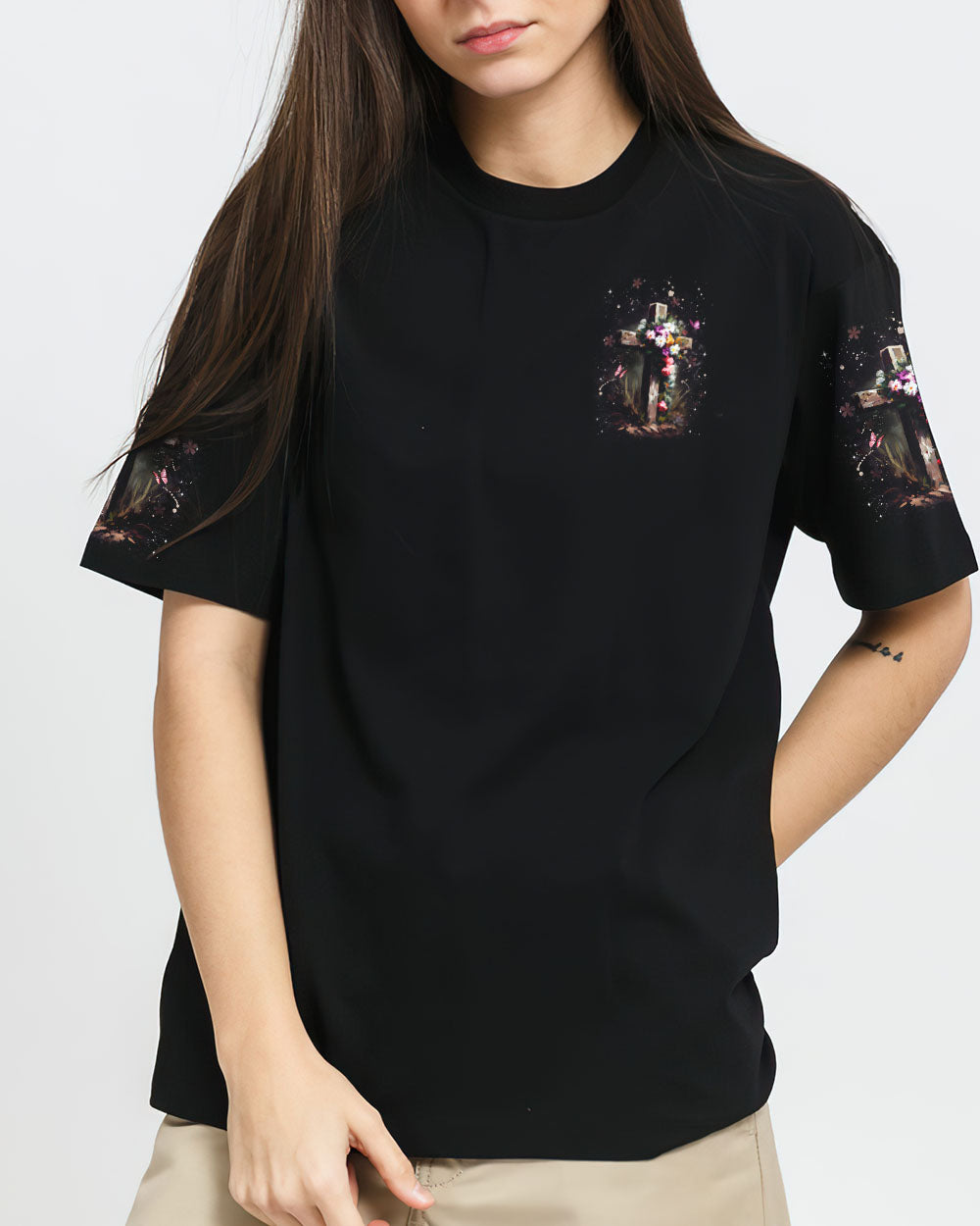 I Believe In God Women's All Over Print Shirt - Yhdu1311247