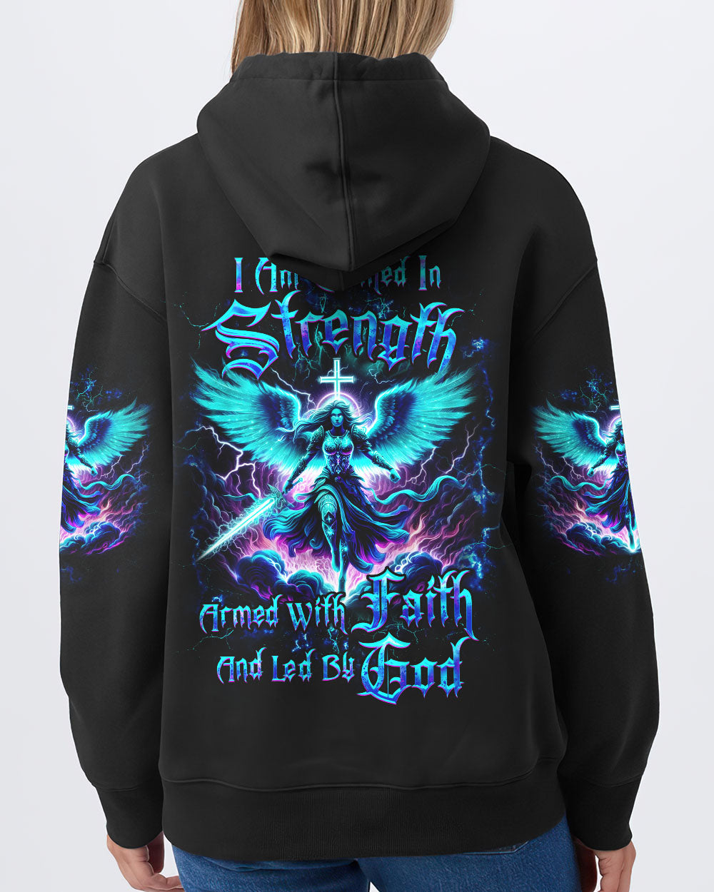 I Am Clothed In Strength Women's All Over Print Shirt - Yhdu1402252