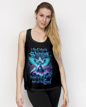 I Am Clothed In Strength Women's All Over Print Shirt - Yhdu1402252
