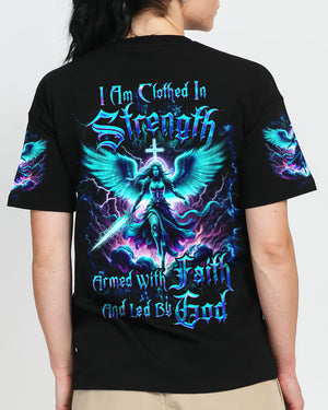 I Am Clothed In Strength Women's All Over Print Shirt - Yhdu1402252